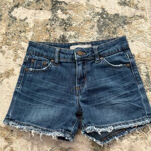 Tractr Dark Blue Jean Shorts